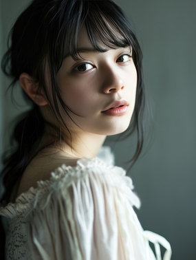 清纯素颜日本美女图片写真